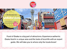 osaka food Walkabout tour Osaka